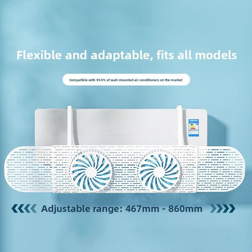 Expandable Air Conditioner Windshield Adjustable Air Conditioner Outlet Baffle  Babies