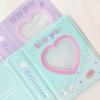 Cute 3inch Photocard Binder Kpop Photocard Holder  Love Heart Hollow Album for Photographs Poca Packaging