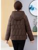 Women’s Short Hooded Windproof Thicken Warm Winter Jacket