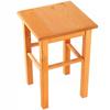 KADAX Wooden Kitchen Stool Chair 43.5cm Solid Alder