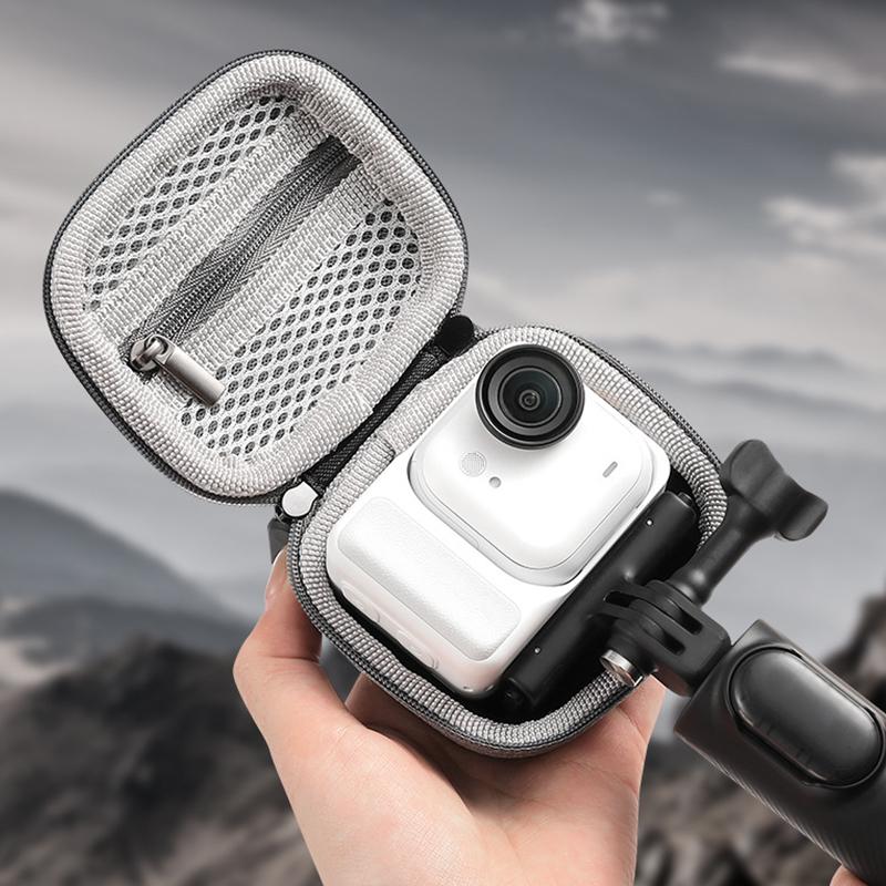 Portable Mini Storage Bag For Insta360 Go Ultra Sport Camera Protector Storage Case Pu Bag Accessories