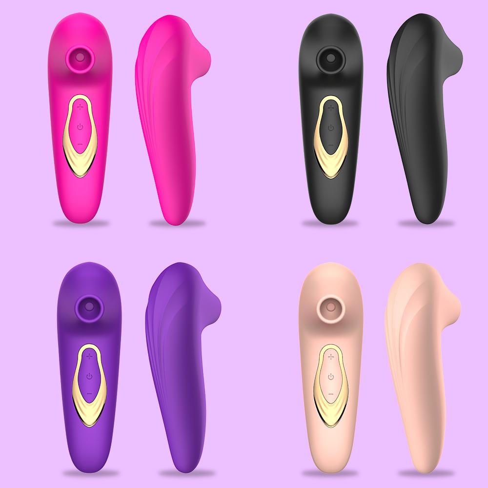 Powerful Suction Cup Clitoral Sucking Vibrator Clitoral Nipple Oral Vacuum Stimulating Massager for Female Masturbation Sex Toy