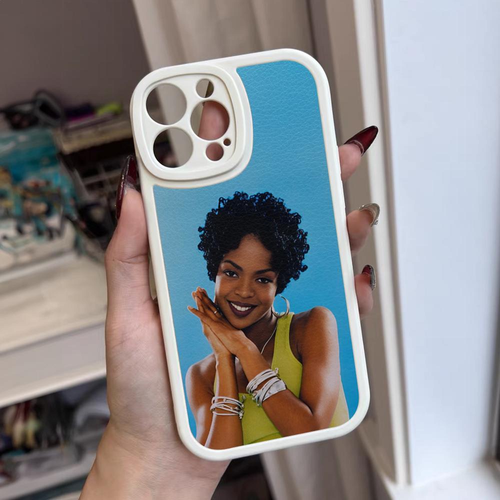 Rapper Lauryn Hill Phone Case For Iphone 15 14 12 13 Pro Max 11 Mini X Xr Xs 7 8 Puls Lambskin Silicone Cover