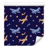 Retro Airplanes with Stars Wallpaper for Living Room and Bedroom 50x1000