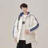 Autumn and winter new cotton-padded men, cotton-padded men, winter coats, hooded thickened cotton-padded clothes