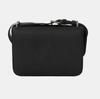 [Pre-Owned] D Check Pattern Leather Mini Shoulder Crossbody Bag - Very Good #1VPGG1I