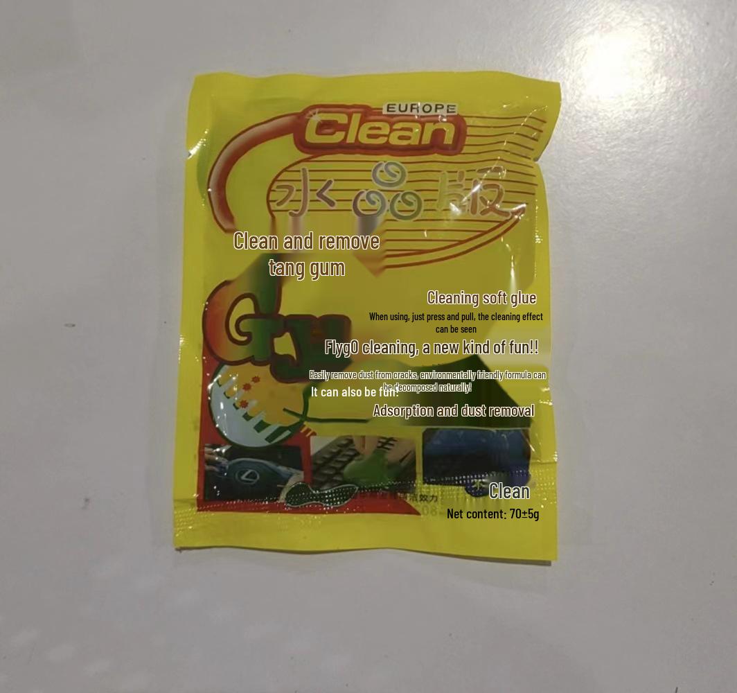 

Multifunctional Cleaning Gel for Car Interiors & Keyboards: Soft Gel for Dust & Dirt Removal