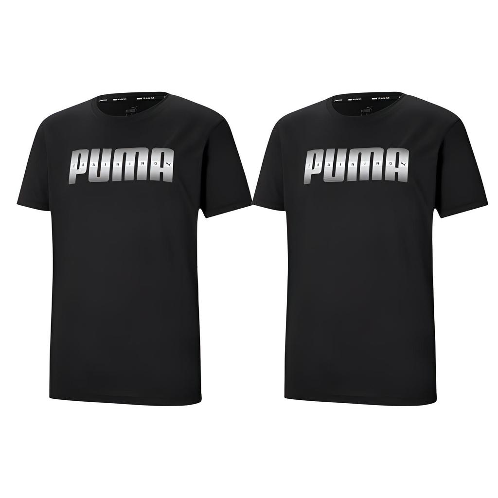 PUMA T Shirts Men's Crew Neck Moderate Straight Fit 520484-01