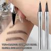 Dual-Ended Eyebrow Pencil - Quick Shape, Ultra-Fine Natural Look, Waterproof & Sweatproof, Smooth Even Flow, Beginner-Friendly, for All Skin Types
