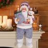 1PC Festive Santa Claus Decor for Shop Displays Handcrafted Santa Ornament for Mantle