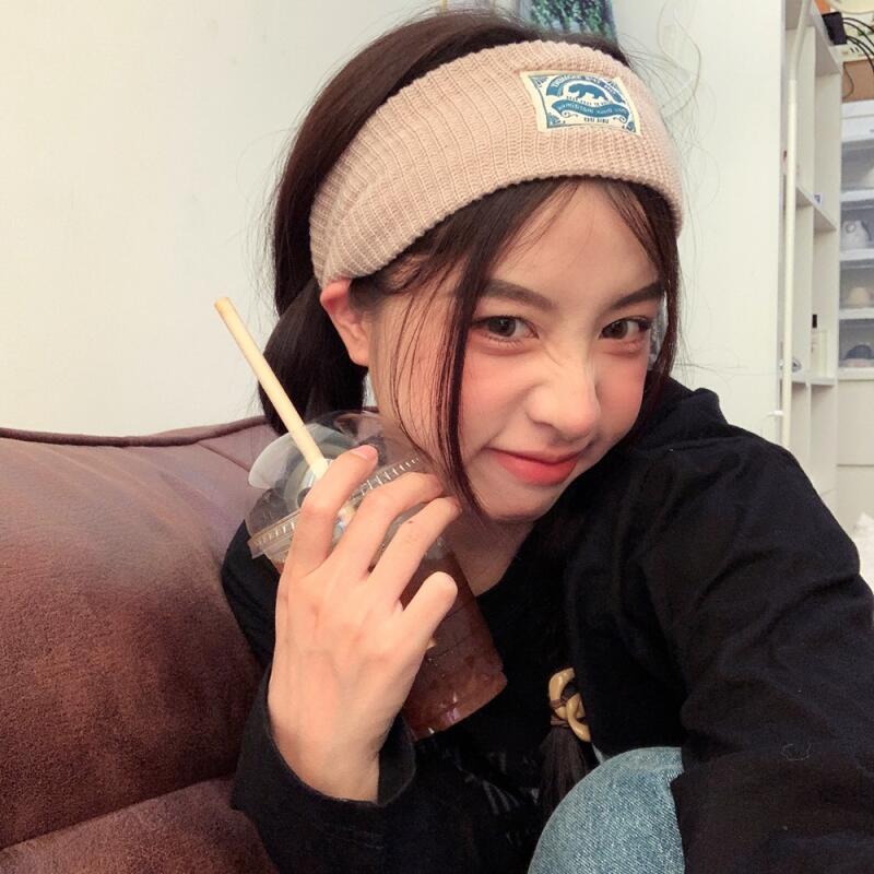 On the Moment Signature Label Hairband C2 Beige