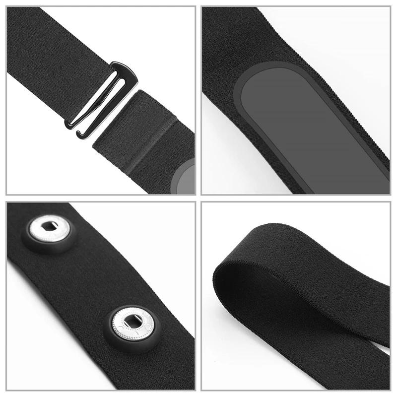 Heart Rate Monitor Chest Belt Strap For Garmin HRM-Dual Bryton XOSS X2 iGPSPORT HR40 Wahoo Magene H64 H303 Wireless Connections 1
