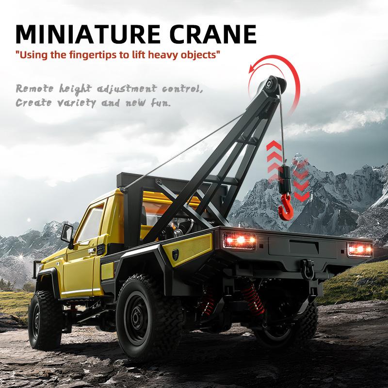 1:12 2.4G RC Crawler Hoist 4WD Remote Control Truck Off-road Pickup Vehicle RC Climbing Car Model Toy for Kids Adults Gift