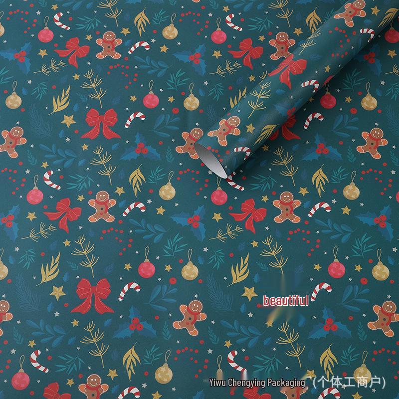 Thick Christmas Wrapping & Gift Kraft Paper for Apples & Bouquets