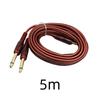 Studio Audio Cable Red 1.5/3/5m, Dual RCA Male To 6.35mm 1/4" TRS Gold-Plated Balanced for Amp Speaker