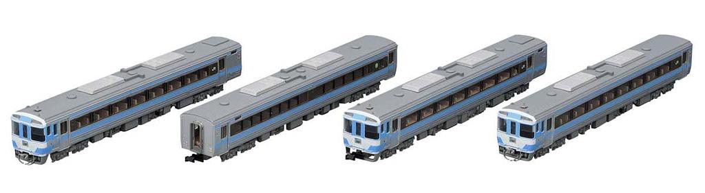 TOMIX N Gauge Kiha 185 Series Express Diesel JR Shikoku Basic Set of 4 Model Diesel Car Car, Color, Cars, 98405, Train,