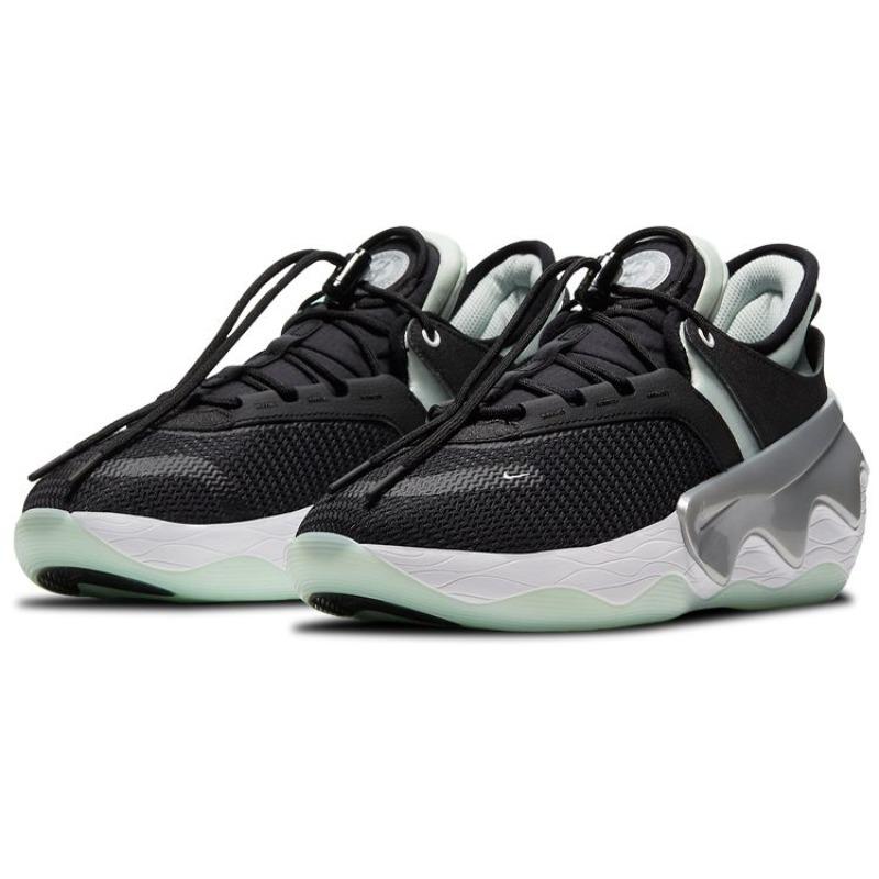 Nike D/MS/X Distorted DNA "All-Star" Men's Low Top Basketball Shoes Black White Barely Green DA7255-001