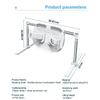 Oatsbasf Foldable Tablet Stand Reading Stand Pad Holder Bed Sofa Book Rack Lazy Phone Holder Multifunctional Combination Shelf