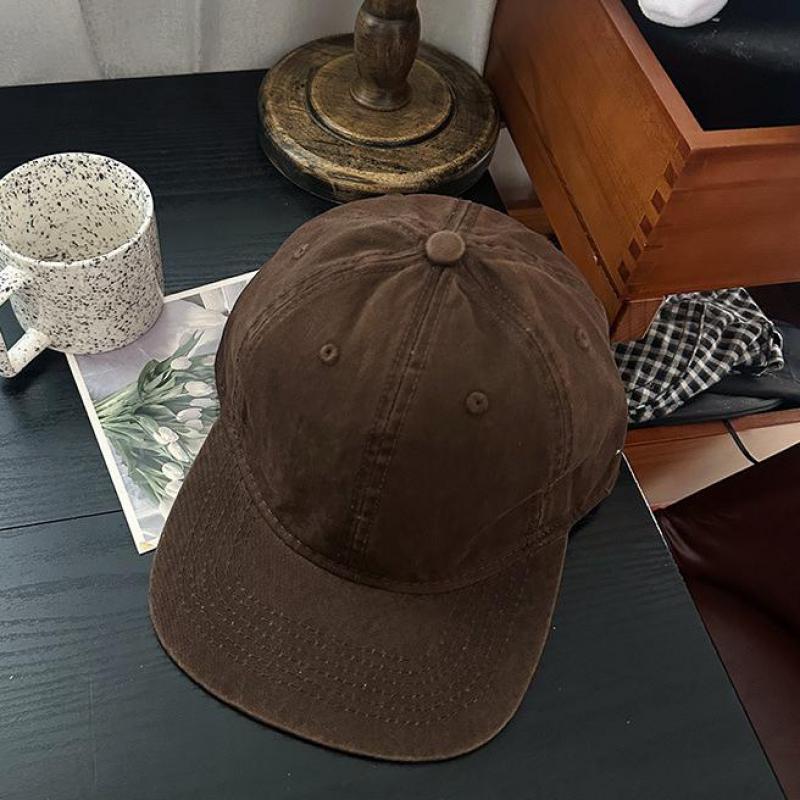 Vintage Baseball Cap Snapback Hats For Women Men Unisex Classic Solid Color Soft Hat Street Style Hip Hop Caps Women