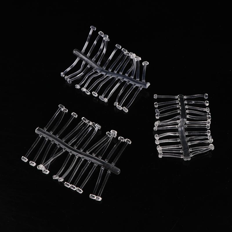 120Pcs/5Sheet Carp Fishing Hair Rig Fishing Bait Stop Rig Stoppers Clear Color Boilie Inserts Fishing Tools