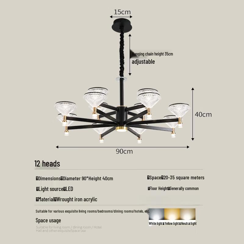 OEING Modern Nordic Living Room Pendant Lamp