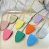 NEW Pu Leather Neck Hanging Glasses Bag Sunglasses Clip Glasses Chain Storage Necklace Women's Hanging Rope Sweater Chain