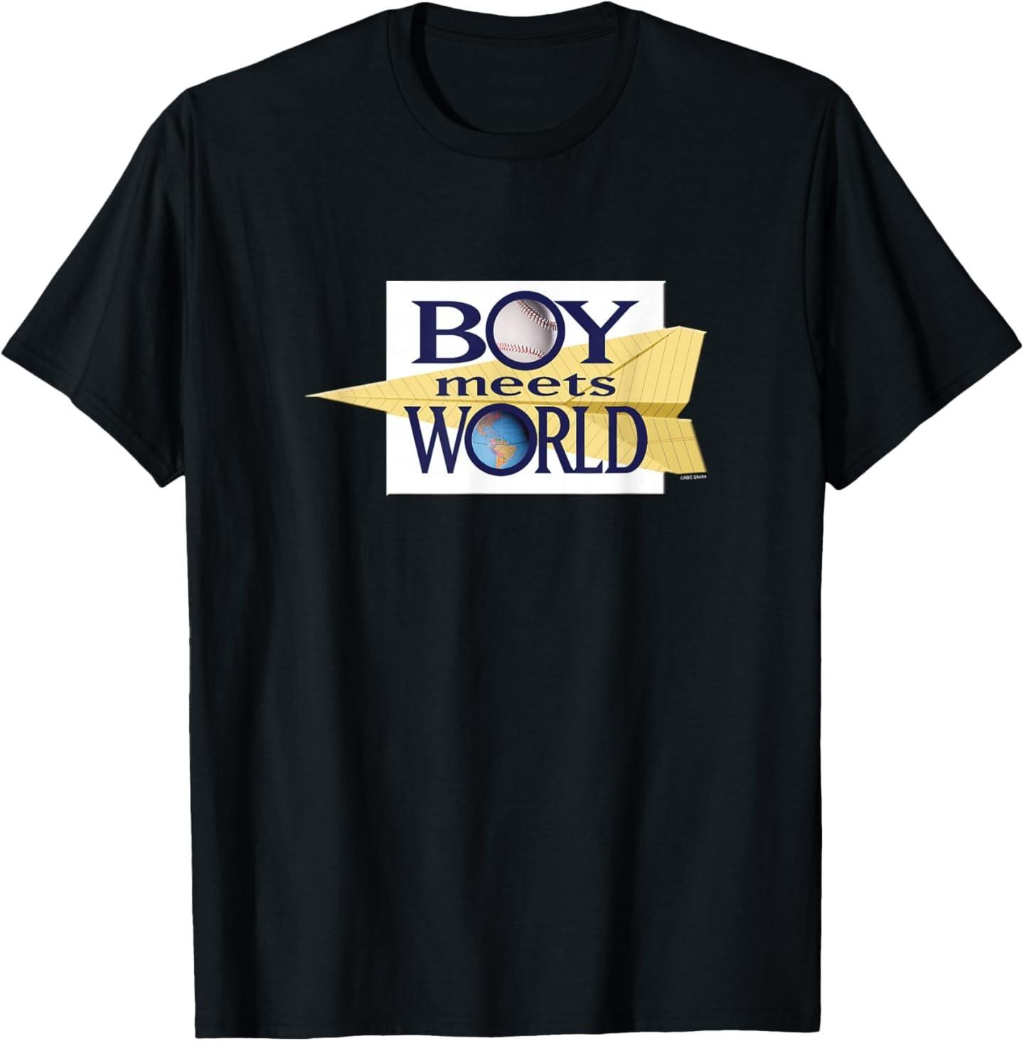 Boy Meets World Show Logo T-Shirt S разноцветный