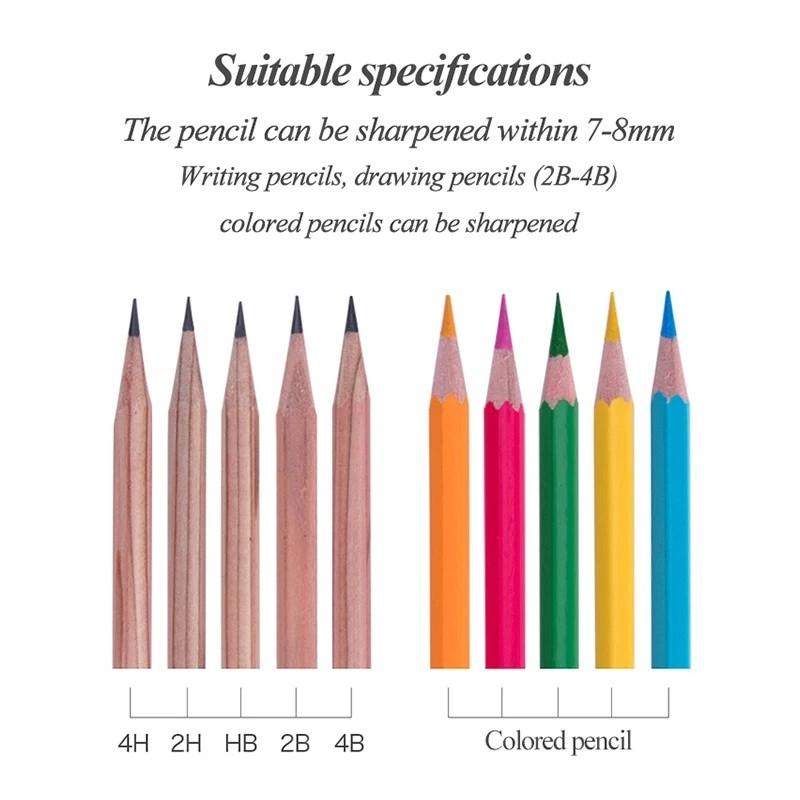 Portable Automatic Pencil Sharpener USB Rechargeable Electric Pencil Sharpener School Office Stationery Supply