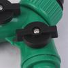 2 Way Garden Water Pipe Connectors Pipe Adapter Y Shape Hose Splitter Valve Three Way Plastic Valve With Switch