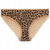 3X Women' Bikini Panties Lace Back Leopard Set Comfortable Moraj