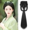 Faules Kostüm Perücke Damen Hanfu Perücken Lang Gerade Hanfu Perücke Stirnband Chinesische Antike Perücke Fotografie