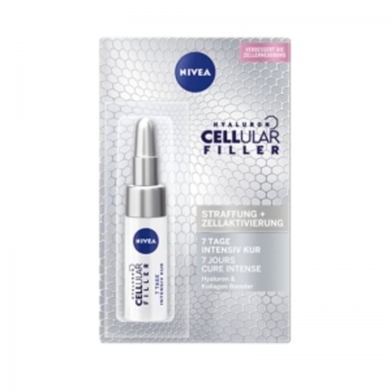 

Немецкий Nivea Hyaluron Cellular - Укрепляющая интенсивная 7-дневная сыворотка 5 мл