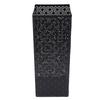 Square Umbrella Stand Rack for Entryway Metal Umbrella Holder Organizer Bin Hollow Out for Home Offi