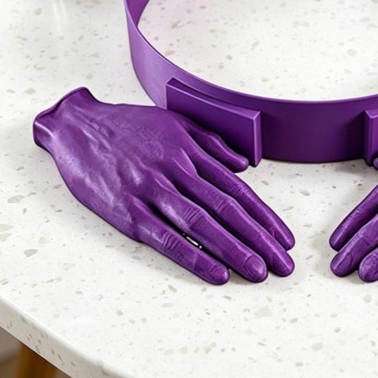 3D Printed Hand Sun Visor Wearable Head Mount Shade Cap Hands-Free Palm-Shaped Sun Hat