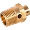 ST-4 131081 Brass 1/2” NPT Safety Pop Off Valve Fitting For Bendix Tu-Flo 550 750 Compressors Caterpillar 1245572, 124-5572 Cummins 3559097,