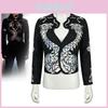 Michael Jackson Cosplay Costume With Polyester Fabric For Stage Performances