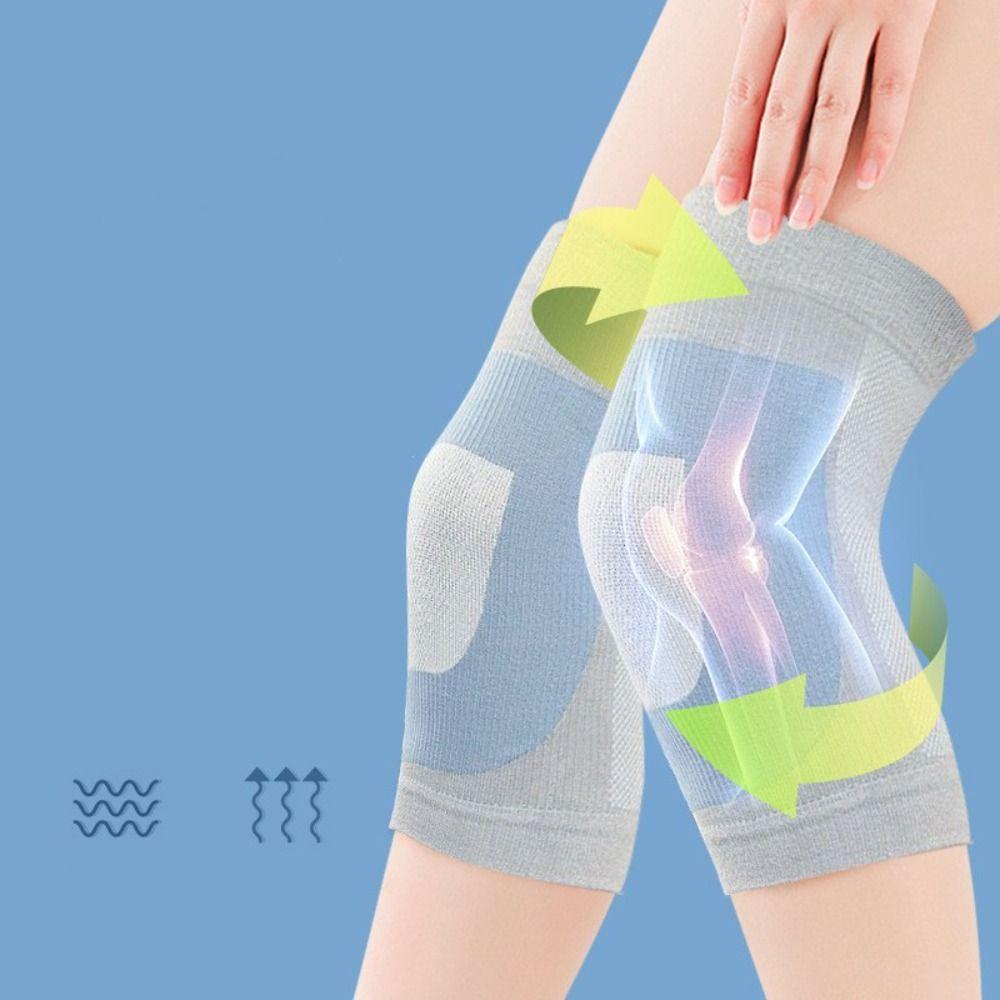 1pair Ultra-thin Knee Brace Knee Protection Knee Guard Pads Safety Knee Protector  Women