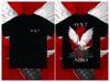 Trendy Model Singer Star Rap Album Collection T-Shirt Neck Cotton Short Sleeve Fashion Top Casual Fashion Street Clothing Unisex