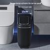 Pattumiera Intelligente Impermeabile IPX5 con Display LED, Coperchio Silenzioso e Attivazione a Pedale