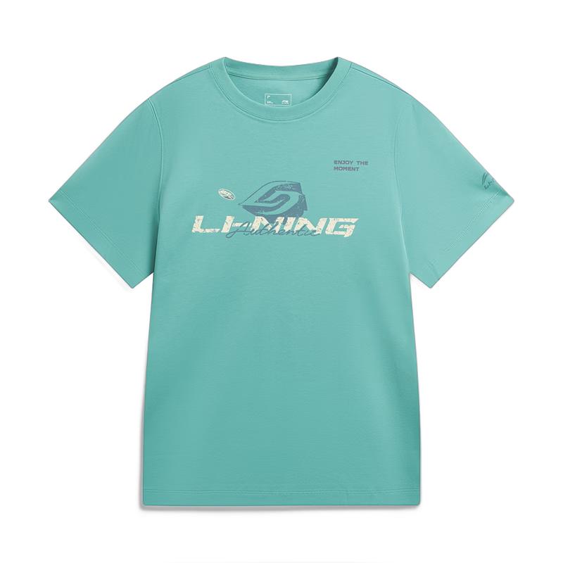 Li-Ning Women s Ice-Feel Short Sleeve Casual T-Shirt ATSW276 M