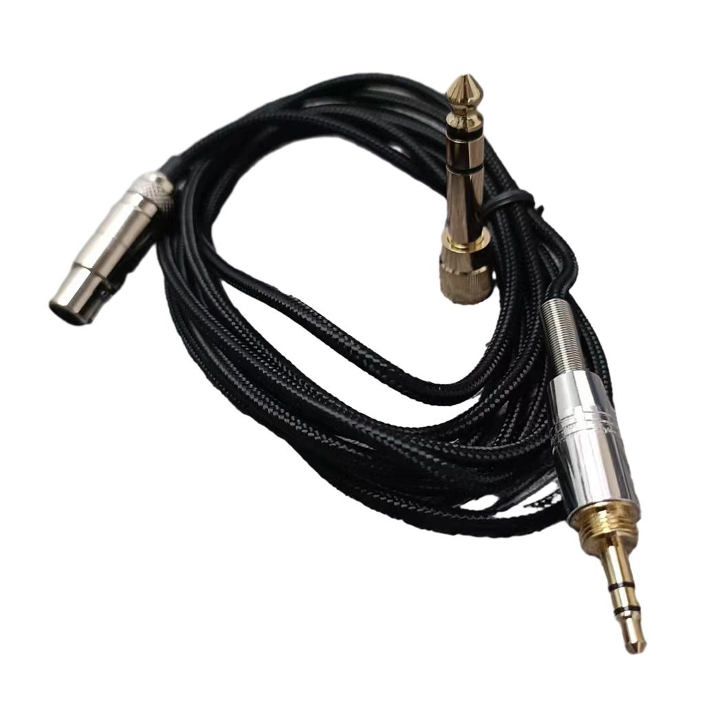 Versatile 3.5mm to MINI XLR3Pin Cable for K240/K240 MKII/K141/K171 Headphone for Stable and Clear Sound Quality