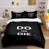Bold "Do or Die". Bedding Sets Duvet Cover Sets Duvet Covers Pillowcases(1*Duvet Cover 2*Pillowcases Without Duvet Insert)
