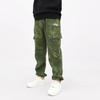 Korean Style Boys Casual Cargo Pants For Big Kids Autumn
