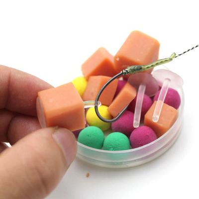 20PCS Carp Fishing Hair Stops Beads Carp Bait Screw Boilie Insert Stoppers Fishing Method Feeder Tackle Carp Fishing Accessories