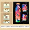 Tree Serenade Spring Night Harmony Artistic Copper Water Bottle Set | Handcrafted Tamba Bottle with 2 Glasses