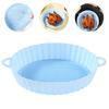 Silicone Air Fryer Pot Oven Liner Reusable Airfryer Liner Easy To Clean for Chicken Fish Kitchen Cooking Baking Accessories
