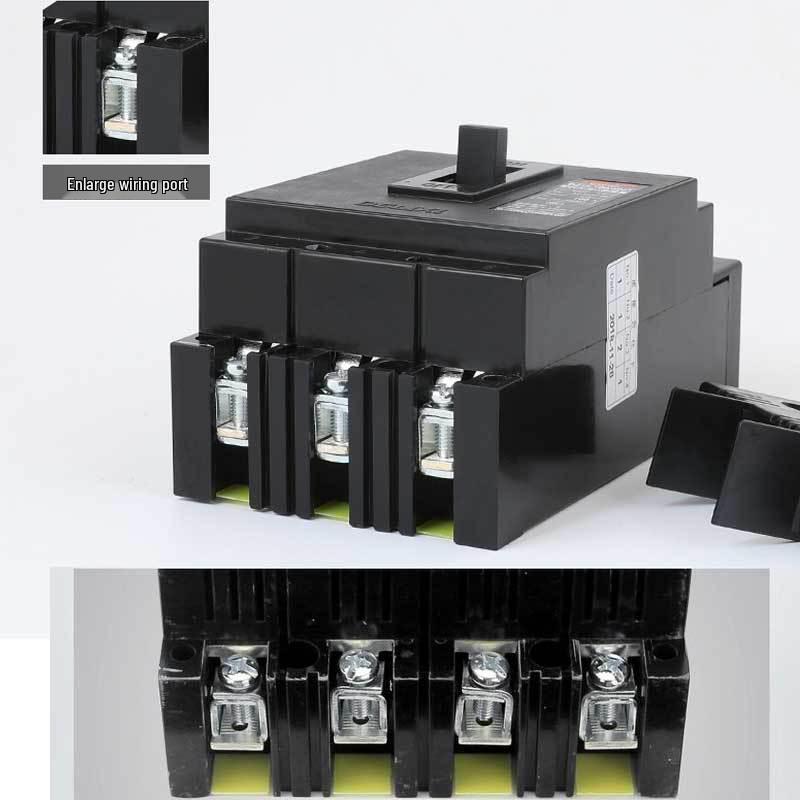 DELIXI Plastic Circuit Breaker DZ15: Three-Phase or Single-Phase 2P/3P Air Switch, 63A/100A