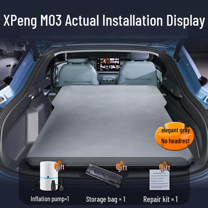 

Автомобильный матрас Xiaopeng Mona03: Автоматический надувной матрас для багажника и заднего сиденья Xiaopeng m0324-25