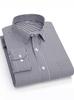 Men's Autumn Striped Business Casual Long-Sleeve Shirt
