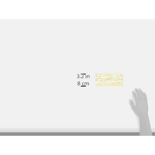 Hasegawa 1/350 Japanese Navy Type Destroyer Yukikaze Tenichi Operation Etching Parts Plastic Model Parts QG10